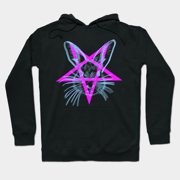 Pentagram Rabbit Hoodie by modestsupreme